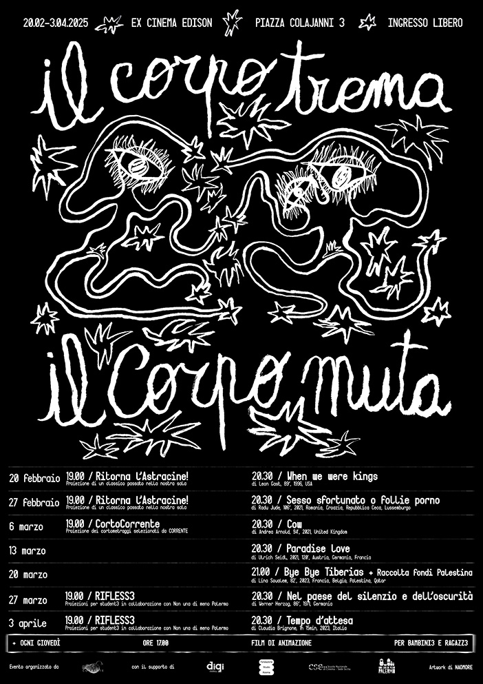 poster il corpo trema il corpo muta